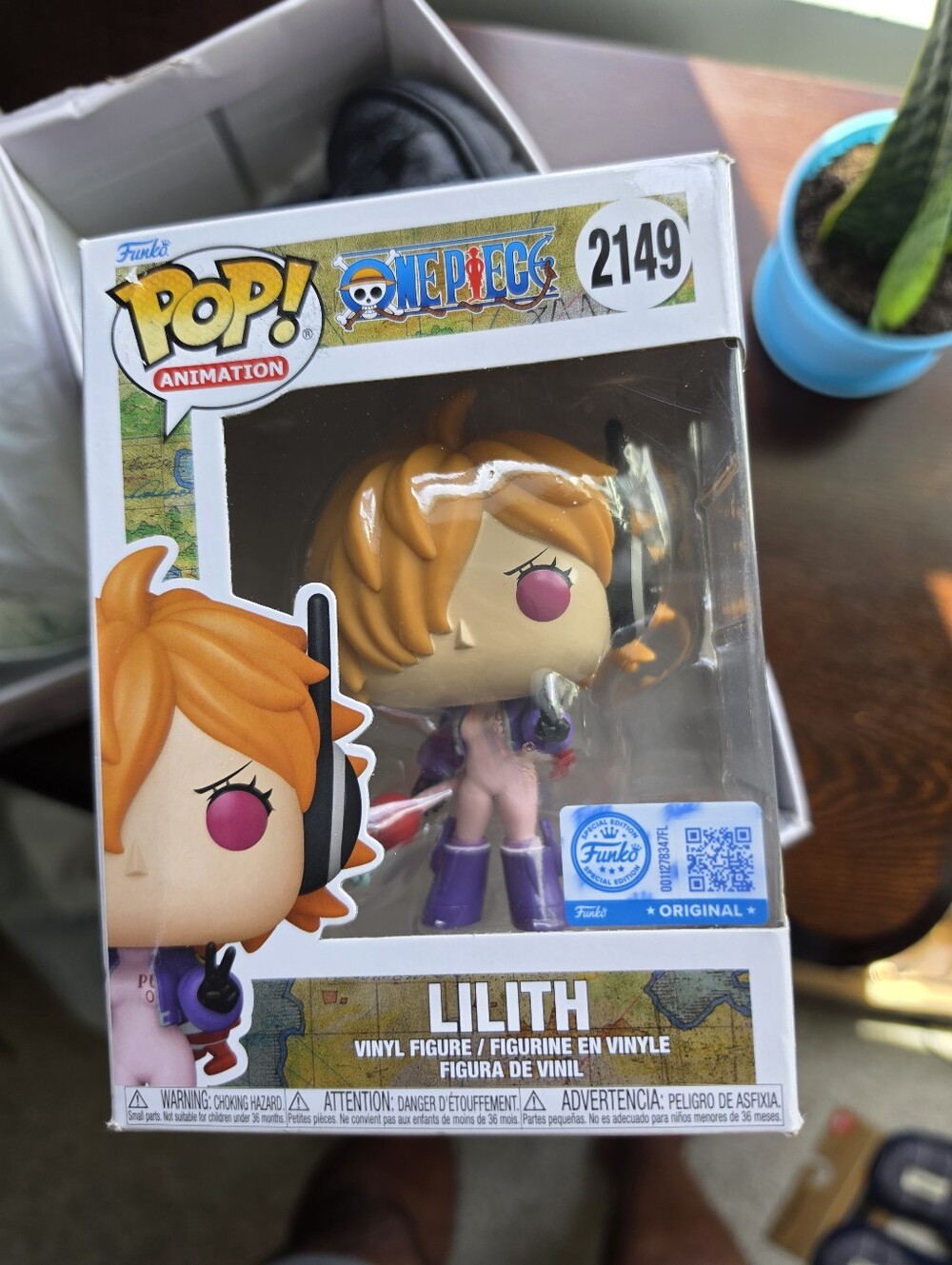 Funko POP! Lilith Vinyl Figure - Orange Hair Pink Eyes